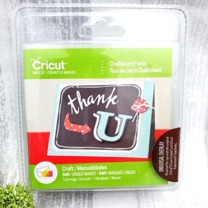 NEW Cricut Chalkboard Fonts Universal Cartridge 340 images